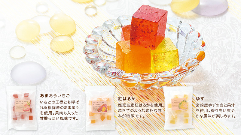 九州の寒天菓子3種セット