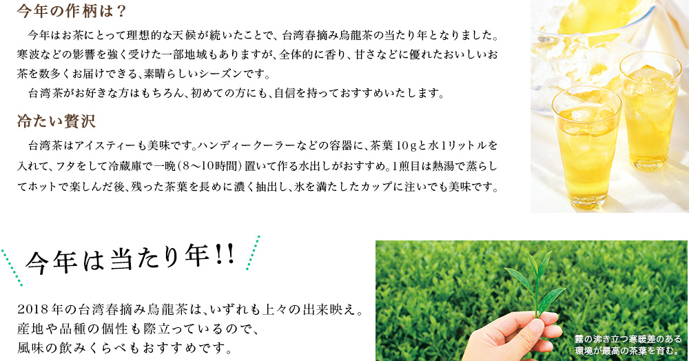 今年は当たり年!!