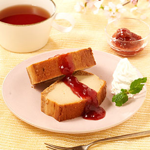 桜ベリーチーズケーキ