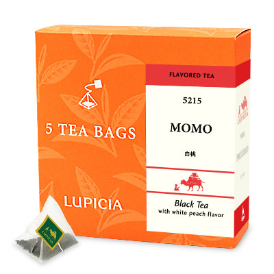 LUPICIA】白桃 MOMO Box of 5 tea bags | お茶 | LUPICIA ONLINE STORE