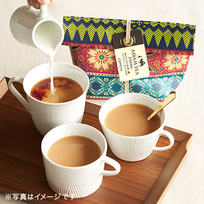 LUPICIA】旬のアッサム紅茶3種 ミルクティーセット Assam Tea