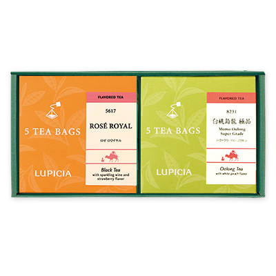 Lupicia ティーバッグ2種詰め合わせ 紅茶 烏龍茶 ギフト Lupicia Online Store 世界のお茶専門店 ルピシア 紅茶 緑茶 烏龍茶 ハーブ