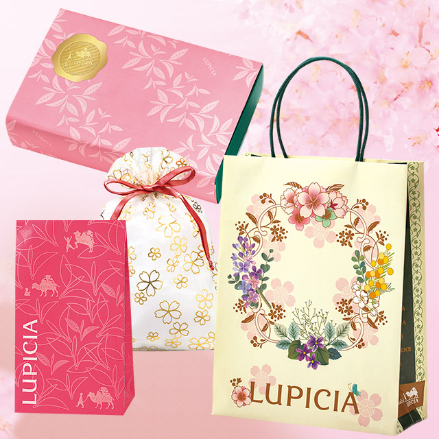 LUPICIA】特集：ルピシアの桜 -春限定ラッピング-: | LUPICIA ONLINE