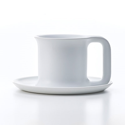 CZ4495 KEN OKUYAMA DESIGN カップ＆ソーサー MILK バニラ